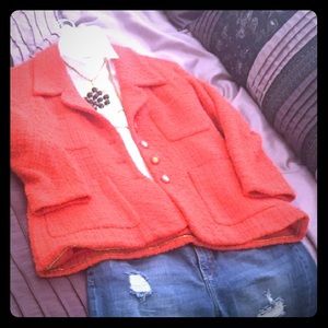 Retro vintage Chanel topper jacket